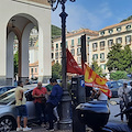 Carenza atavica di personale del Corpo Nazionale Vigili del Fuoco, Fp Cgil Salerno protesta davanti alla Prefettura