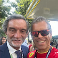 De Rosa, Smet al Gp di Monza: «la Ferrari è la nostra Nazionale, serva da stimolo a tutti noi per migliorare»