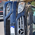  Incidente stradale a Salerno: auto si ribalta nel quartiere Sant'Eustachio /FOTO