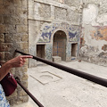 La Ministra Elena Bonetti in visita al Parco di Ercolano 