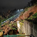 Paura a Pellezzano, frana in località Coperchia [FOTO]