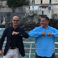 Sal De Riso e i limoni Costa d’Amalfi IGP nella docuserie di Stanley Tucci, riprese a Minori per la CNN /Foto