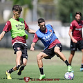 Salernitana al lavoro per preparare il match contro la Sampdoria