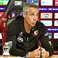 Salernitana, conferenza stampa di Paulo Sousa poi partenza per Empoli