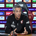 Salernitana, conferenza stampa di Sousa: «Abbiamo attacco importante che deve essere alimentato»