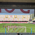 Salernitana, porte aperte all'Arechi: 1200 tifosi a sostenere i granata /Foto /video