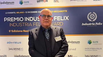 Alta Onorificenza di Bilancio del Premio Industria Felix a Luigi Snichelotto e alla Community Cooking Leader