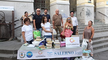 "Salerno Legge": 8 ottobre nuova raccolta libri presso il bar Chicco Caffè in via Luigi Guercio