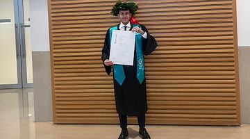 Salerno, Matteo Barrella si laurea con 110 e lode alla Bocconi 