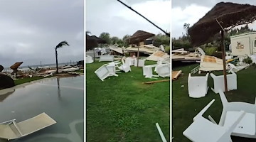 Tromba d’aria devasta il lido Ke’e Beach: "un risveglio terribile"