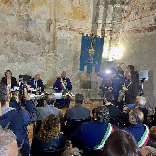 Il Ministro Sangiuliano a Buccino per la riapertura del Museo Archeologico Nazionale Marcello Gigante di Volcei