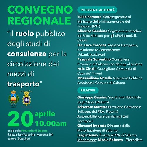 Convegno Unasca a Salerno