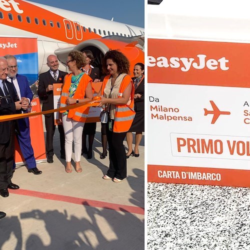 Primo volo EasyJet<br />&copy; Luca Cascone