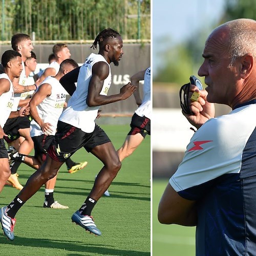 Allenamento<br />&copy; US Salernitana 1919