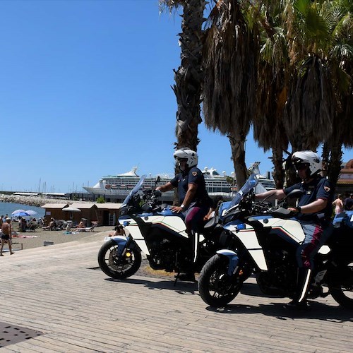 Controlli moto a Salerno<br />&copy; Polizia di Stato